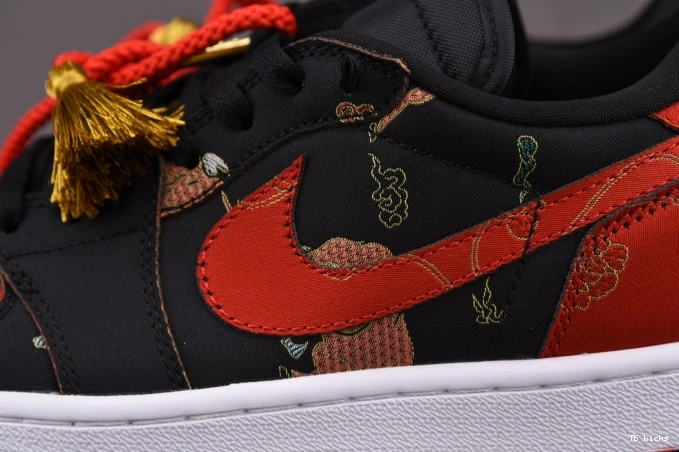 Cheap TBK DD2233-001 New OG Low 1 Jordan Chinese Year 0710